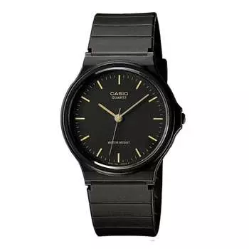 Casio Часы Casio коллекция веб-лимитированная модель MQ-24-1ELJH мужские черные x золотые