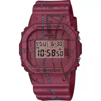 CASIO Часы Casio красные DW-5600SBY-4 мужские [предмет] красный