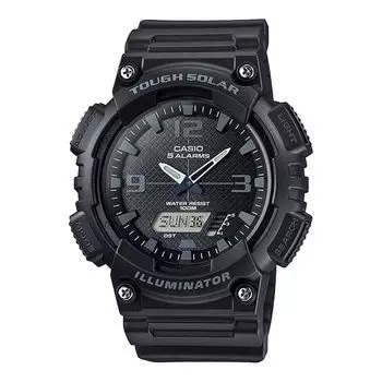 [Casio] Часы CASIO прочные солнечные Ana-Digi кварцевые AQ-S810W-1A2V мужские черные зарубежная модель [продукт]