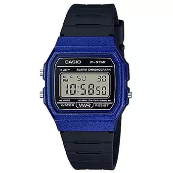 [Casio] Часы Casio Quartz F 91wm 2a Unisex chieF Casio Metallic Blue []