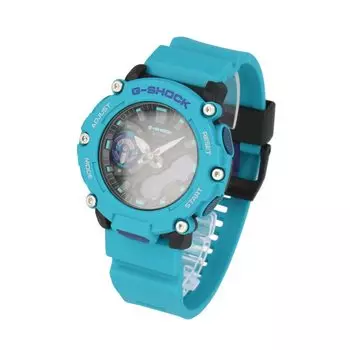 CASIO Часы Casio Series Водонепроницаемые кварцевые синие G-SHOCK G-Shock GA-2200 мужские Ana-Digi GA-2200-2A [Товар]