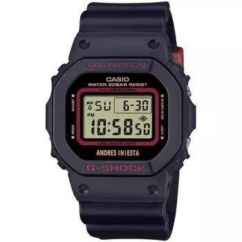 [Casio] Часы G-Shock Andres Iniesta signature model DW-5600AI-1JR Men s Black