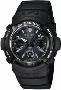 [Casio] Часы G-Shock AWG-M100BW-1AJF черные