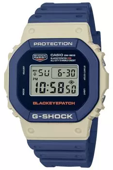 [Casio] Часы G-Shock []BlackEyePatch модель сотрудничества DW-5610BEP-2JR Мужская темно-синяя