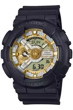 [Casio] Часы G-Shock []Циферблат металлического цвета серии GA-110CD-1A9JF мужские черные