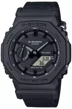 [Casio] Часы G-Shock Cross Band [] Серия Utility black Материал CORDURA Eco Fabric cross band GA-2100BCE-1AJF Мужской черный