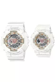 [Casio] Часы G-Shock []G ПРЕДСТАВЛЯЕТ КОЛЛЕКЦИЮ LOVER S 2024 G-SHOCK BABY-G Парные часы LOV-24A-7AJR Белые