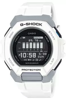 [Casio] Часы G-Shock [] G-SQUAD Оснащены Bluetooth Биомассовый пластик GBD-300-7JF Мужские Белые