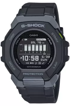[Casio] Часы G-Shock [] G-SQUAD Оснащены Bluetooth Биомассовый пластик GBD-300-1JF Мужские черные