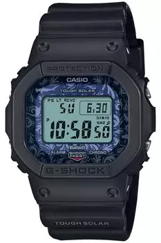 [Casio] Часы G-Shock [Модель сотрудничества с фондом Чарльза Дарвина, Bluetooth, оснащенная биопластиком GW-B5600CD-1A2JR, мужские, черные