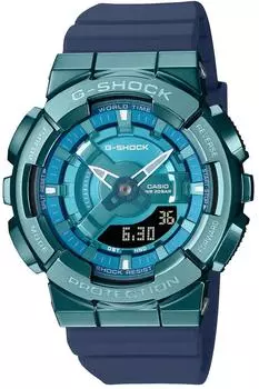 [Casio] Часы G-Shock [] Модель среднего размера с металлическим покрытием GM-S110LB-2AJF женские светло-голубые