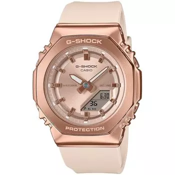 [Casio] часы G-Shock []Модель среднего размера с металлическим покрытием, изготовлена из биопластика, GM-S2110PG-4AJF, женские, розовые