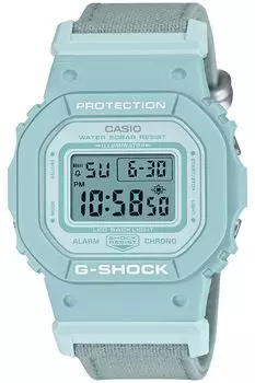 [Casio] Часы G-Shock [] Ограниченная сеть среднего размера модель FOOD TEXTILE материал ремешок из биомассы пластик GMD-S5600CT-3JF Мужские сине-серые