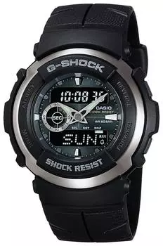 [Casio] Часы G-Shock [Оригинальный отечественный продукт] G-300-3AJF Черный