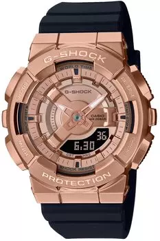 [Casio] Часы G-Shock [Оригинальный отечественный продукт] Модель среднего размера с металлическим покрытием GM-S110PG-1AJF женские черные