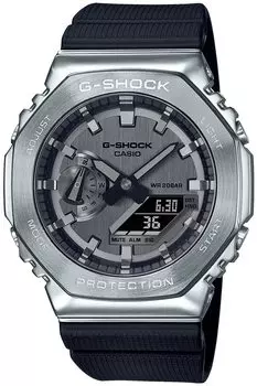 [Casio] Часы G-Shock [Отечественный оригинальный продукт] Металлическое покрытие GM-2100-1AJF мужские черные