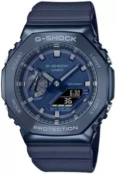 [Casio] Часы G-Shock [Отечественный оригинальный продукт] Металлическое покрытие GM-2100N-2AJF мужские синие