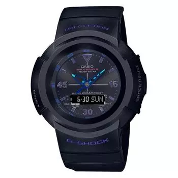 [Casio] Часы G-Shock Radio Solar Virtual Blue Series AWG-M520VB-1AJF мужские черные