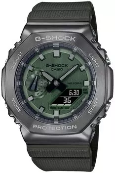 [Casio] Часы G-Shock с металлическим покрытием GM-2100B-3AJF мужские зеленые