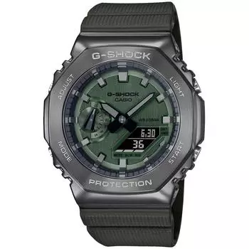 [Casio] Часы G-Shock с металлическим покрытием GM-2100B-3AJF мужские зеленые
