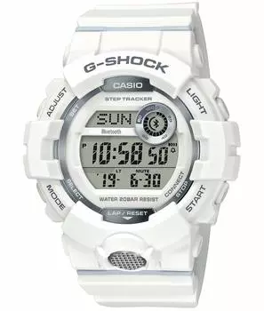 [Casio] Часы G-Shock с шагомером и Bluetooth GBD-800-7JF мужские белые