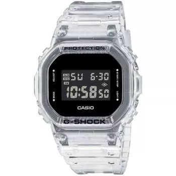 [Casio] Часы G-Shock Skeleton Series DW-5600SKE-7JF мужские прозрачные
