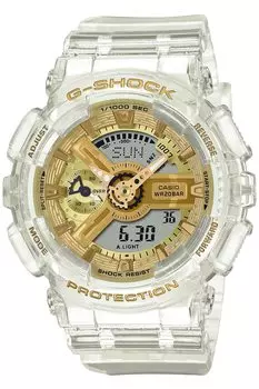 [Casio] Часы G-Shock среднего размера, модель GMA-S110SG-7AJF, женские, прозрачные, скелетонированные