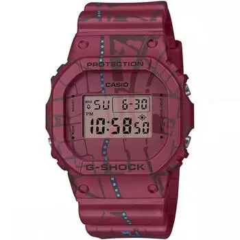 [Casio] Часы G-Shock Treasure Hunt Series DW-5600SBY-4JR мужские красные