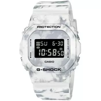 [Casio] Часы G-ShockGRUNGE SNOW CAMOUFLAGE DW-5600GC-7JF мужские белые