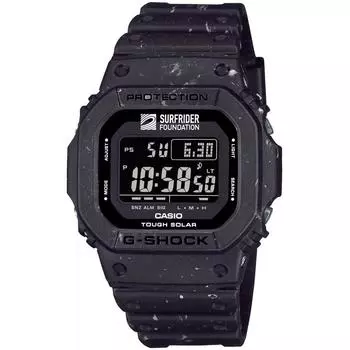 [Casio] Часы G-ShockSURFRIDER FOUNDATION Коллекция Модель Tough Solar G-5600SRF-1JR Мужские Черные