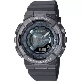 [Casio] Часы G SHOK [] Модель среднего размера с металлическим корпусом GM S110B 8AJF женские черные