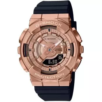 [Casio] Часы G-Shock среднего размера с металлическим покрытием GM-S110PG-1AJF женские черные