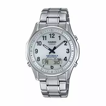 Casio Часы Lineage [Оригинальный отечественный продукт] Радио Солнечные LCW-M100TSE-7AJF Мужские Серебряные
