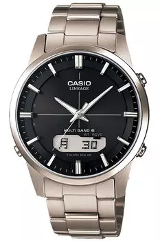 [Casio] Часы Lineage [Отечественный оригинальный продукт] Радио Солнечные LCW-M170TD-1AJF Мужские Серебряные