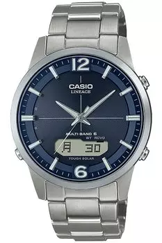 [Casio] Часы Lineage [] Радиочасы Solar Titanium Модель LCW-M170TD-2AJF Мужские серебристые