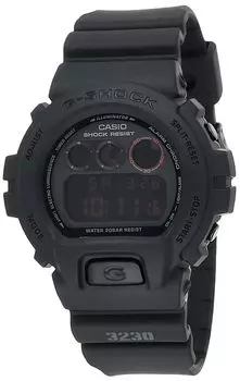 Casio Часы MAT BLACK RED EYE Overseas Модель G-SHOCK DW-6900MS-1 Мужские [Товар]
