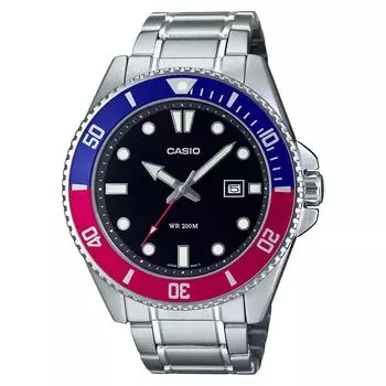 [Casio] Часы MDV-107D-1A3 мужские серебристые