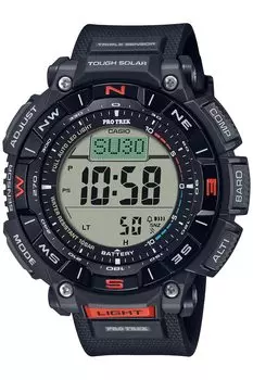 [Casio] Часы Protrek [] Climber Line Solar Biomass Plastic PRG-340-1JF Мужские черные чёрный
