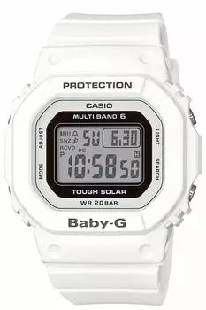 [Casio] Часы-радио Baby G с солнечной подсветкой EL BGD-5000-7JF Белый