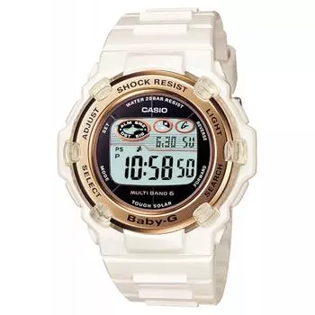 [Casio] Часы-радио Baby G с солнечной подсветкой EL Тип BGR-3003-7AJF Белый
