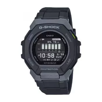 CASIO [часы с Bluetooth] G SHOCK G shock G SQUAD G squad GBD 300 series black GBD 300 1JF