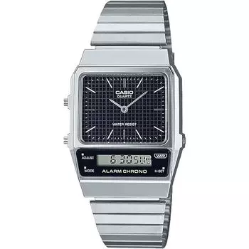 [Casio] часы стандарт AQ-800E-1A серебряный переиздание современный дизайн [продукт]