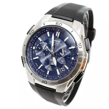 [Casio] Часы Wave Ceptor [Оригинальный отечественный продукт] Радиоприемник на солнечной батарее WVQ-M410-2AJF Черный