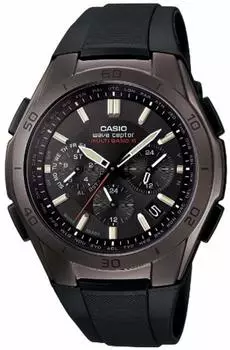 [Casio] Часы Wave Ceptor [Оригинальный отечественный продукт] Радиоприемник на солнечной батарее WVQ-M410B-1AJF Черный