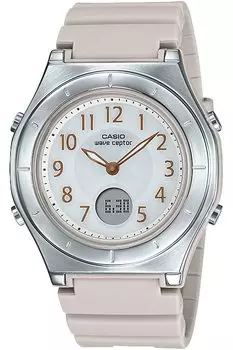 [Casio] Часы Wave Ceptor [Отечественный оригинальный продукт] Радиоприемник на солнечной батарее LWA-M145-4AJF женские бежевые