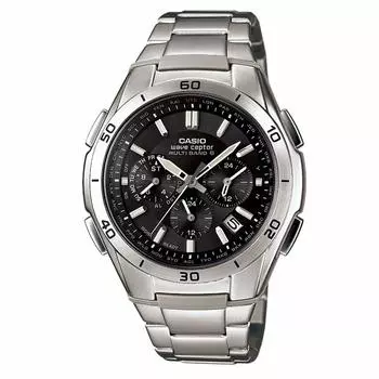 [Casio] Часы Wave Ceptor [Отечественный оригинальный продукт] Радиоприемник на солнечной батарее WVQ-M410DE-1A2JF Мужские серебристые