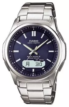 Casio Часы Wave Ceptor [отечественный оригинальный продукт] Радио Солнечная WVA-M630D-2AJF Мужские Серебряные