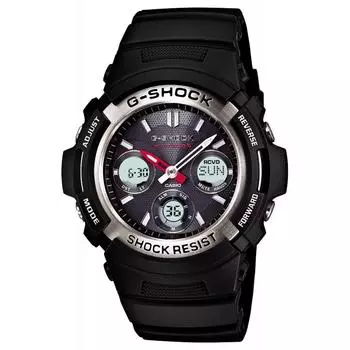 [Casio] Часы G-Shock Radio Solar AWG-M100-1AJF черные