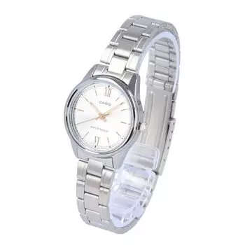 CASIO Cheap Casio Chipkashi Watch Ladies Quartz Analog Stainless Steel Metal Silver LTP-V005D-7B2 [Item]