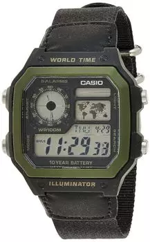 [Casio] Цифровые часы AE-1200WHB-1B Мужская модель Overseas [Реимпортированные]